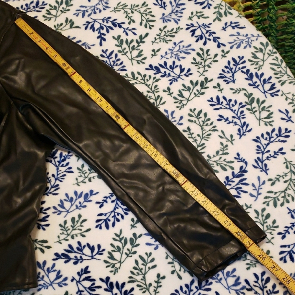 Torrid Black Leather Biker Jacket - Picture 7 of 12